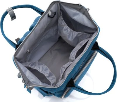 Fillikid Wickelrucksack, Jeansblau Melange 4 Fillikid Wickelrucksack, Jeansblau Melange – Bild 2