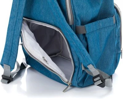 Fillikid Wickelrucksack, Jeansblau Melange 7 Fillikid Wickelrucksack, Jeansblau Melange – Bild 5