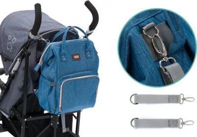 Fillikid Wickelrucksack, Jeansblau Melange 8 Fillikid Wickelrucksack, Jeansblau Melange – Bild 6