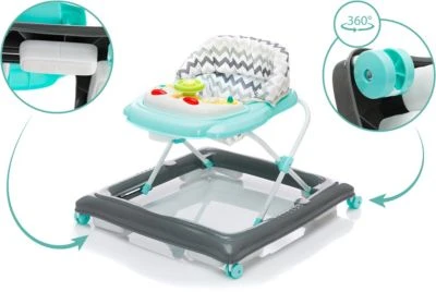 Fillikid Lauflernhilfe Grau/mint 5 Fillikid Lauflernhilfe Grau/mint – Bild 3