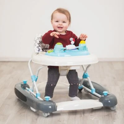 Fillikid Lauflerngerät Mit Schaukelfunktion Grau Mit Zick-Zack Einhang 4 Fillikid Lauflerngerät Mit Schaukelfunktion Grau Mit Zick-Zack Einhang – Bild 2