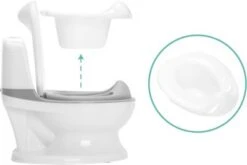 Fillikid Mini Toilette, Weiß -Fillikid 16759340 03