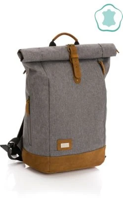 Fillikid Wickelrucksack Berlin, Grau 8 Fillikid Wickelrucksack Berlin, Grau – Bild 6