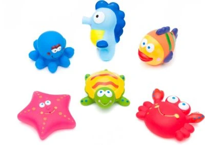 Fillikid Bade-Spritzfigur 6er Set 4 Fillikid Bade-Spritzfigur 6er Set – Bild 2