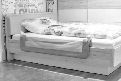 Fillikid Bettgitter Dunkelgrau, Für Standard- & Boxspringbetten 5 Fillikid Bettgitter Dunkelgrau, Für Standard- & Boxspringbetten – Bild 3