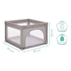 Fillikid Laufgitter Mia 95x95 Cm -Fillikid 23439138 06