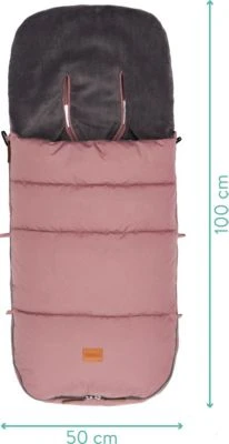 Fillikid Winterfußsack Kinley Rosé 8 Fillikid Winterfußsack Kinley Rosé – Bild 6