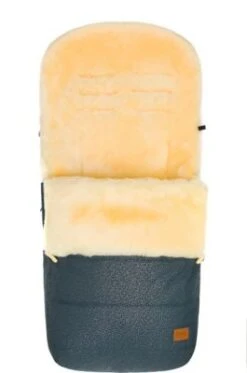 Fillikid Winterfußsack Bernina Lammfell Galaxy Grau