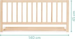 Fillikid Bettgitter Lea 100x45 Cm Natur -Fillikid 25046920 05