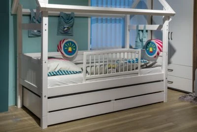 Fillikid Bettgitter Lea 100x45 Cm Weiß 8 Fillikid Bettgitter Lea 100x45 Cm Weiß – Bild 6