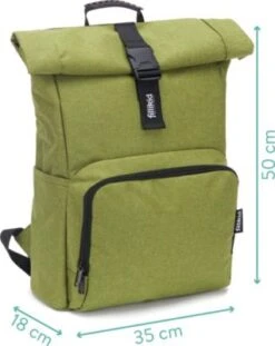 Fillikid Wickelrucksack Tokio Kiwi Melange -Fillikid 25046932 06