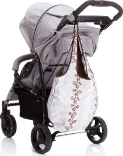 Fillikid Karabinerhalterung Für Kinderwagen Und Buggys Schwarz Mit Reflektor -Fillikid 25046946 05