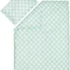 Fillikid Bettwäsche 2teilig 100x140 Cmc, 40x60 Cm , Baumwolle, Circles Mint
