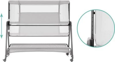 Fillikid Beistellbett Dream , Stone 7 Fillikid Beistellbett Dream , Stone – Bild 5