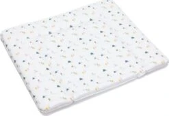 Fillikid Wickelauflage Softy Large , 75 X 85 X 6 Cm, Village White