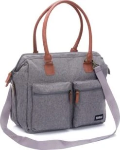 Fillikid Wickeltasche Oxford , Grau Melange