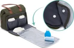 Fillikid Wickeltasche Oxford , Dunkelgrün Melange -Fillikid 29469164 06