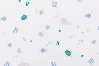 Fillikid Schlafsack Mit Beinen, Ocean Weiß 5 Fillikid Schlafsack Mit Beinen, Ocean Weiß – Bild 3