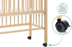 Fillikid Beistellbett Cocon, Natur, 45 X 95 Cm -Fillikid 4977256 03