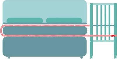 Fillikid Beistellbett Cocon, Weiß, 45 X 95 Cm 6 Fillikid Beistellbett Cocon, Weiß, 45 X 95 Cm – Bild 4