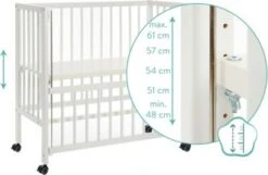 Fillikid Beistellbett Cocon, Weiß, 45 X 95 Cm 12 Fillikid Beistellbett Cocon, Weiß, 45 X 95 Cm -Fillikid 4977257 05