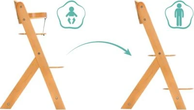 Fillikid Hochstuhl Max, Natur 6 Fillikid Hochstuhl Max, Natur – Bild 4