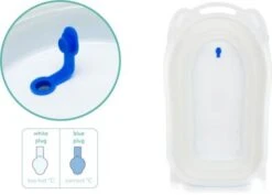 Fillikid Faltbadewanne Dori, Weiß, Ca. 78 X 45 X 23 Cm -Fillikid 7771915 04