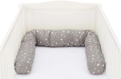 Fillikid Nestchen Schlange, Sterne Grau, 190 Cm 3 Fillikid Nestchen Schlange, Sterne Grau, 190 Cm