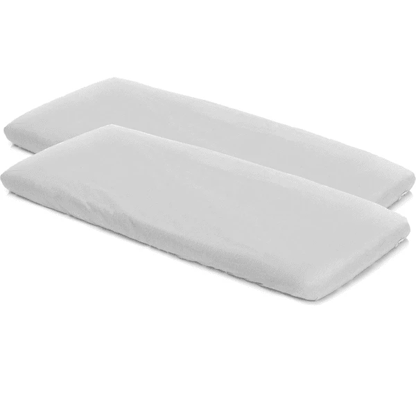 Fillikid Spannleintücher 2er Pack Grau 70 X 140 Cm 3 Fillikid Spannleintücher 2er Pack Grau 70 X 140 Cm