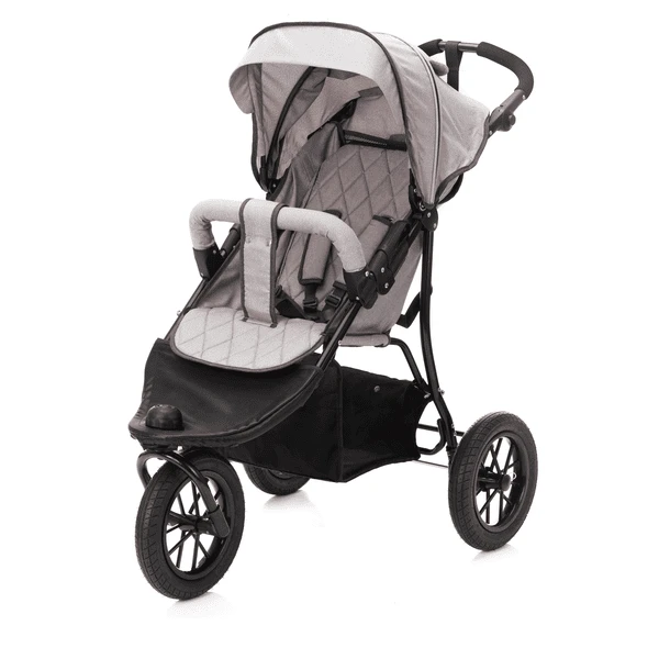 Fillikid Sportwagen Jogger Hellgrau Melange 3 Fillikid Sportwagen Jogger Hellgrau Melange