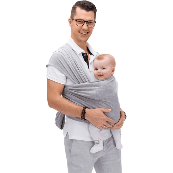 FILLIKID Tragetuch Hellgrau Melange 3 FILLIKID Tragetuch Hellgrau Melange