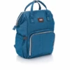 Fillikid Wickelrucksack Paris Melange Jeansblau